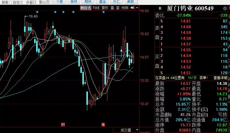 廈門鎢業(yè)股票最新消息深度解析，廈門鎢業(yè)股票最新消息全面解析