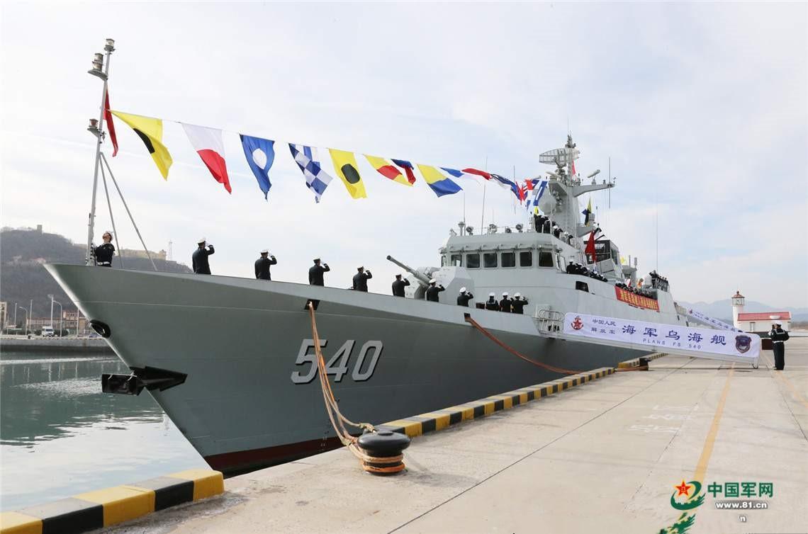 德陽艦，中國海軍的新生力量，德陽艦，中國海軍的新生力量亮相啟航